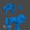 Описание картинки Chaos Lord on Daemonic Mount 6E от 3Д-Печка по цене 450руб | Свободный Рынок Миниатюр - СРМ - изображение - №2