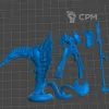 Описание картинки Chaos Lord on Steed of Slaanesh от 3Д-Печка по цене 450руб | Свободный Рынок Миниатюр - СРМ - изображение - №2