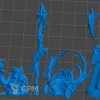 Описание картинки Elementalist and Familiar от 3Д-Печка по цене 400руб | Свободный Рынок Миниатюр - СРМ - изображение - №2
