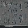 Описание картинки Сверкающие Копья (Shining Spears) от Северная печать по цене 250руб | Свободный Рынок Миниатюр - СРМ - изображение - №2