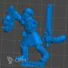 Описание картинки Steel Legion Sergeant от 3Д-Печка по цене 150руб | Свободный Рынок Миниатюр - СРМ - изображение - №2