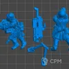 Описание картинки Heavy Weapons bolter Steel Legion от 3Д-Печка по цене 350руб | Свободный Рынок Миниатюр - СРМ - изображение - №2