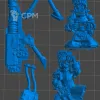 Описание картинки Vostroyan Lascannon Team Squad от 3Д-Печка по цене 350руб | Свободный Рынок Миниатюр - СРМ - изображение - №2