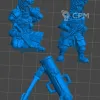 Описание картинки Vostroyan Mortar Team Squad от 3Д-Печка по цене 350руб | Свободный Рынок Миниатюр - СРМ - изображение - №2