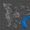 Описание картинки Blood Bowl Kroxigor от 3Д-Печка по цене 500руб | Свободный Рынок Миниатюр - СРМ - изображение - №2