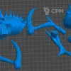 Описание картинки Giant Chaos Spawn от 3Д-Печка по цене 1 200руб | Свободный Рынок Миниатюр - СРМ - изображение - №2