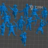 Описание картинки Hobbits archers and militia x19 от 3Д-Печка по цене 1 500руб | Свободный Рынок Миниатюр - СРМ - изображение - №2