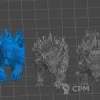 Описание картинки Ice wolf puck от 3Д-Печка по цене 500руб | Свободный Рынок Миниатюр - СРМ - изображение - №2