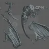 Описание картинки Winged Tyranid Prime от koksee по цене 400руб | Свободный Рынок Миниатюр - СРМ - изображение - №2