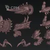 Описание картинки Exocrine от koksee по цене 1 500руб | Свободный Рынок Миниатюр - СРМ - изображение - №4