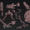 Описание картинки Commander Farsight от koksee по цене 100руб | Свободный Рынок Миниатюр - СРМ - изображение - №2