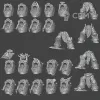 Описание картинки Wolf Guard Terminators / Terminator Squad от MrMetalHorror по цене 950руб | Свободный Рынок Миниатюр - СРМ - изображение - №3