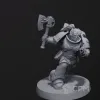 Описание картинки Space Wolves Capitan от MrMetalHorror по цене 350руб | Свободный Рынок Миниатюр - СРМ - изображение - №2