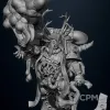 Описание картинки Malignant plaguecaster от MrMetalHorror по цене 300руб | Свободный Рынок Миниатюр - СРМ - изображение - №2