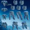 Описание картинки Space Wolves Intercessors with Jump Pack от MrMetalHorror по цене 700руб | Свободный Рынок Миниатюр - СРМ - изображение - №2