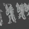 Описание картинки Barbgaunts - 5 Штук от MrMetalHorror по цене 450руб | Свободный Рынок Миниатюр - СРМ - изображение - №3