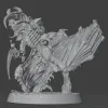 Описание картинки Winged Tyranid Prime от MrMetalHorror по цене 350руб | Свободный Рынок Миниатюр - СРМ - изображение - №2