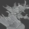 Описание картинки Winged Tyranid Prime от MrMetalHorror по цене 350руб | Свободный Рынок Миниатюр - СРМ - изображение - №3