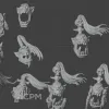 Описание картинки 10 Savage Orcs - Скан от MrMetalHorror по цене 1 200руб | Свободный Рынок Миниатюр - СРМ - изображение - №4