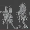 Описание картинки Сursed Zombies - 4 Штуки - Скан от MrMetalHorror по цене 300руб | Свободный Рынок Миниатюр - СРМ - изображение - №2