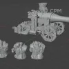 Описание картинки Magma Cannon от MrMetalHorror по цене 900руб | Свободный Рынок Миниатюр - СРМ - изображение - №3
