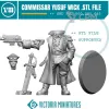 Описание картинки COMMISSAR YUSUF WICK от Manufactorum76 по цене 160руб | Свободный Рынок Миниатюр - СРМ - изображение - №2