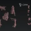 Описание картинки Krieg Command Squad от koksee по цене 600руб | Свободный Рынок Миниатюр - СРМ - изображение - №4