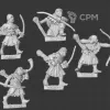 Описание картинки Squires with Bows and Command от White Rhino по цене 599руб | Свободный Рынок Миниатюр - СРМ - изображение - №2