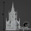 Описание картинки Paladin Dice tower/Башня для кубов от Studio Cockatoo по цене 2 750руб | Свободный Рынок Миниатюр - СРМ - изображение - №2