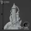 Описание картинки Kraken  Dice tower/Башня для кубов от Studio Cockatoo по цене 2 750руб | Свободный Рынок Миниатюр - СРМ - изображение - №2