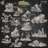 Описание картинки Swamp Core Set от Studio Cockatoo по цене 2 100руб | Свободный Рынок Миниатюр - СРМ - изображение - №2