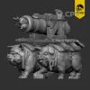 Описание картинки turnip28 Pig cannon от Daniilfedyakov по цене 1 070руб | Свободный Рынок Миниатюр - СРМ - изображение - №4