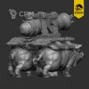 Описание картинки turnip28 Pig cannon от Daniilfedyakov по цене 1 070руб | Свободный Рынок Миниатюр - СРМ - изображение - №5