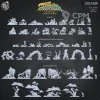 Описание картинки Swamp Core Set от Studio Cockatoo по цене 2 100руб | Свободный Рынок Миниатюр - СРМ - изображение - №4