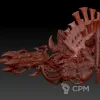 Описание картинки Tyrannofex от MrMetalHorror по цене 1 800руб | Свободный Рынок Миниатюр - СРМ - изображение - №3
