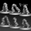 Описание картинки Brotherhood Terminator Squad от MrMetalHorror по цене 900руб | Свободный Рынок Миниатюр - СРМ - изображение - №19