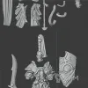 Описание картинки Champions of Slaanesh - Скан от MrMetalHorror по цене 800руб | Свободный Рынок Миниатюр - СРМ - изображение - №2