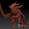 Описание картинки Tyranid Warrior / Tyranid Prime от MrMetalHorror по цене 350руб | Свободный Рынок Миниатюр - СРМ - изображение - №3