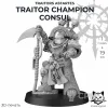 Описание картинки Traitor Champion Consul от  по цене 300руб | Свободный Рынок Миниатюр - СРМ - изображение - №2