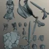 Описание картинки Чемпион Клинка | Blade Champion от W1L50n по цене 300руб | Свободный Рынок Миниатюр - СРМ - изображение - №3