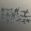 Описание картинки Тяжелая Поддержка Катачанцев | Catachan Heavy Weapons Squad OLD от W1L50n по цене 900руб | Свободный Рынок Миниатюр - СРМ - изображение - №3