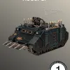 Описание картинки Носорог Космодесанта Хаоса | Chaos Rhino от W1L50n по цене 1 600руб | Свободный Рынок Миниатюр - СРМ - изображение - №2