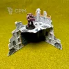 Описание картинки Террейн Armored set Руина C большая 2 этажа от Террейн и миниатюры по цене 750руб | Свободный Рынок Миниатюр - СРМ - изображение - №2
