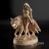 Описание картинки Sylvaen Sister of Wolves Фигурка от GAS3TXD  по цене 5 200руб | Свободный Рынок Миниатюр - СРМ - изображение - №3