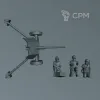 Описание картинки ПТ Пушка СССР | 45mm AT CANNON от W1L50n по цене 500руб | Свободный Рынок Миниатюр - СРМ - изображение - №3