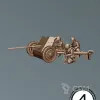 Описание картинки ПТ Пушка СССР | 45mm AT CANNON от W1L50n по цене 500руб | Свободный Рынок Миниатюр - СРМ - изображение - №2