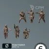 Описание картинки Офицеры СССР | USSR COMMAND TEAM NCO от W1L50n по цене 600руб | Свободный Рынок Миниатюр - СРМ - изображение - №2