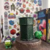 Описание картинки Стакан из кожи для дайсов "Дракон" Dice Cup\Кубомёт\Дайскап\Стакан для кубов На  от Мастерская - 2D20 по цене 7 500руб | Свободный Рынок Миниатюр - СРМ - изображение - №2