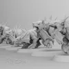 Описание картинки Flesh Hounds 5 моделей на выбор. от WastelandMiniatures по цене 1 100руб | Свободный Рынок Миниатюр - СРМ - изображение - №2
