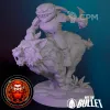 Описание картинки Гоблин на волке от Falgrim's_shop по цене 420руб | Свободный Рынок Миниатюр - СРМ - изображение - №2